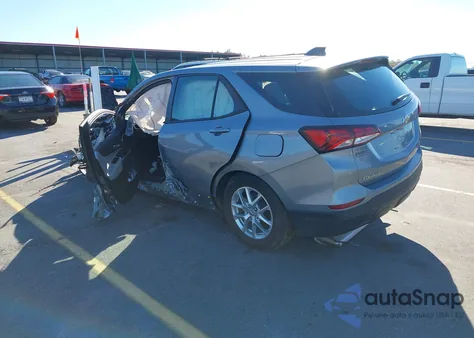 2024 Chevrolet Equinox Fwd Ls from USA, damaged, VIN 3GNAXHEG3RL120760